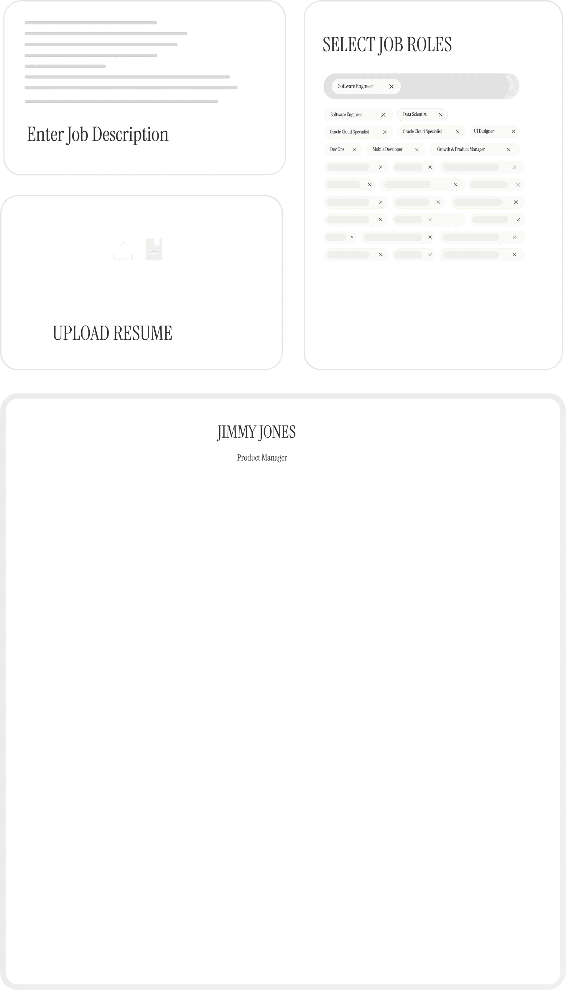 Resume AI Process Flow